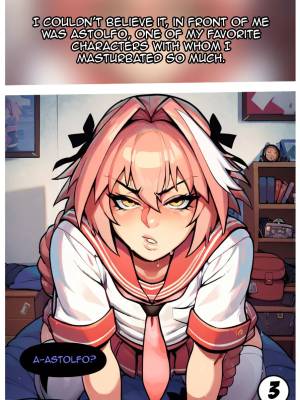 My Roommate Is a Trap Cosplayer Porn Comic english 04