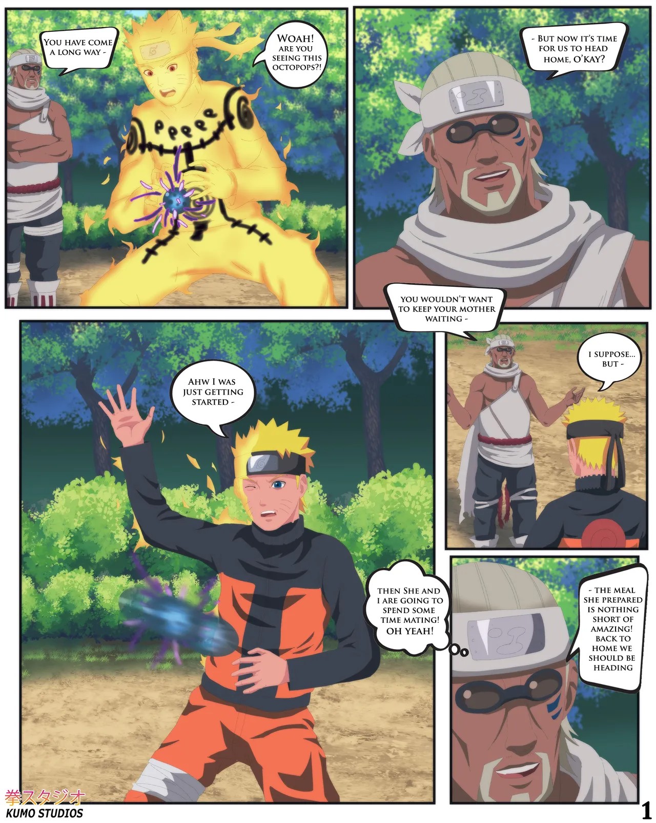 Naruto's Mom Porn Comic english 02