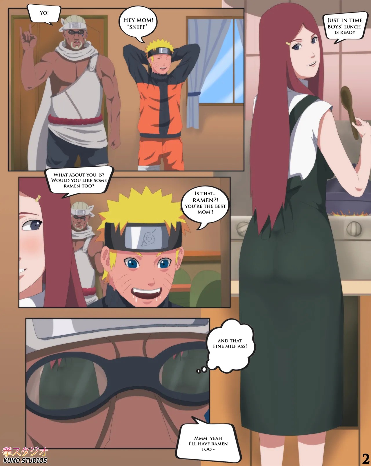 Naruto's Mom Porn Comic english 03