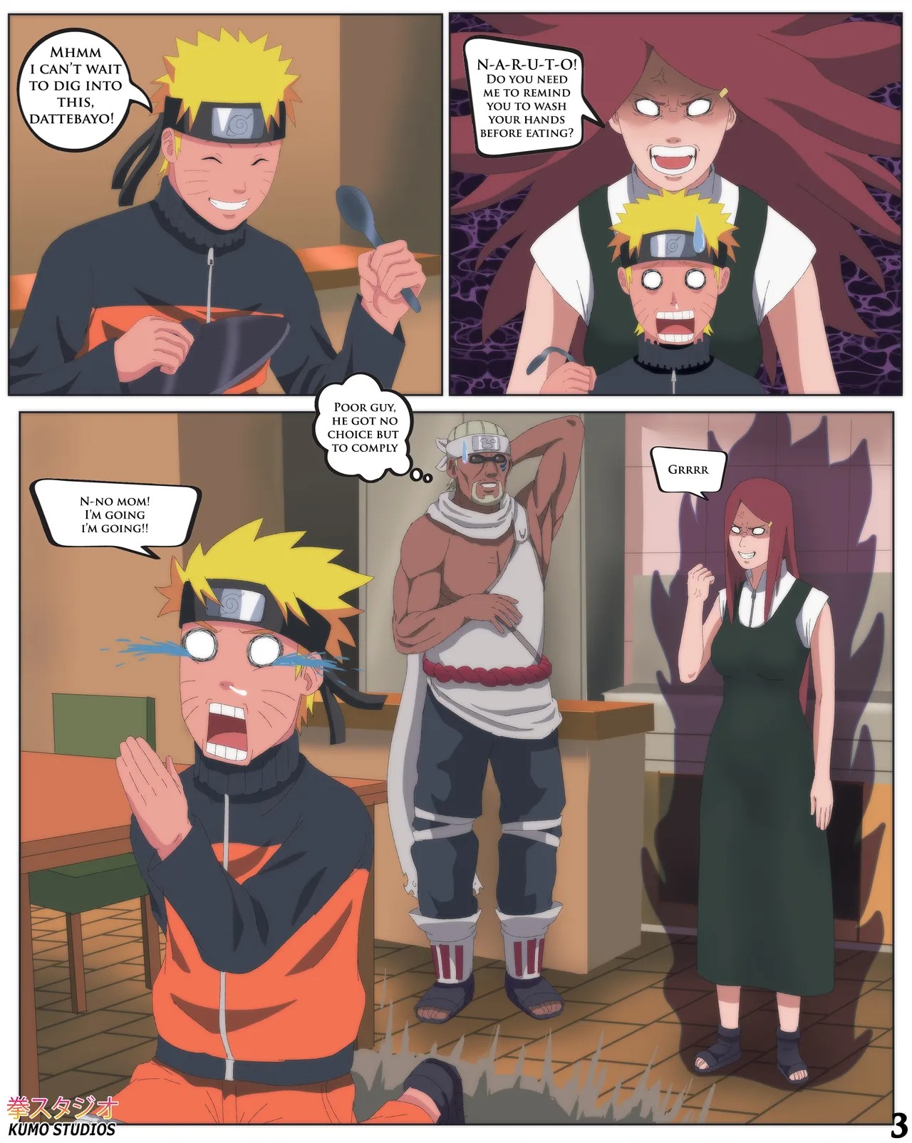 Naruto's Mom Porn Comic english 04