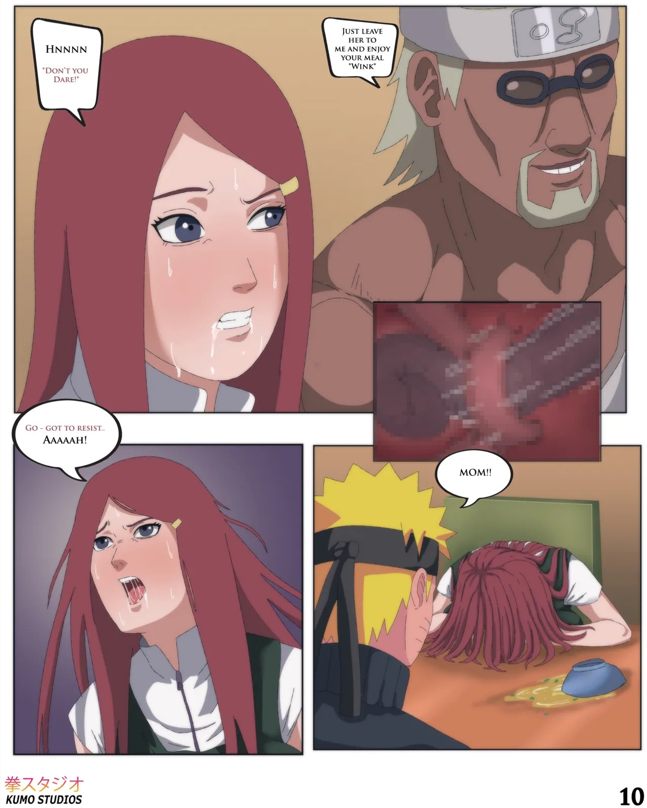 Naruto's Mom Porn Comic english 11