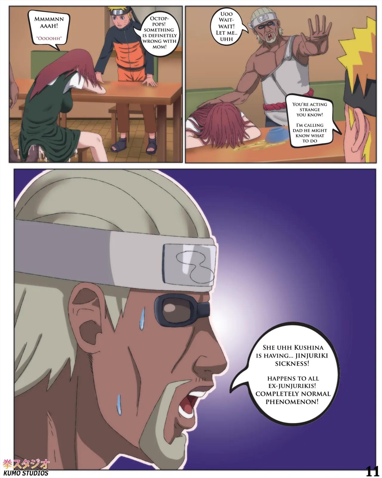 Naruto's Mom Porn Comic english 12