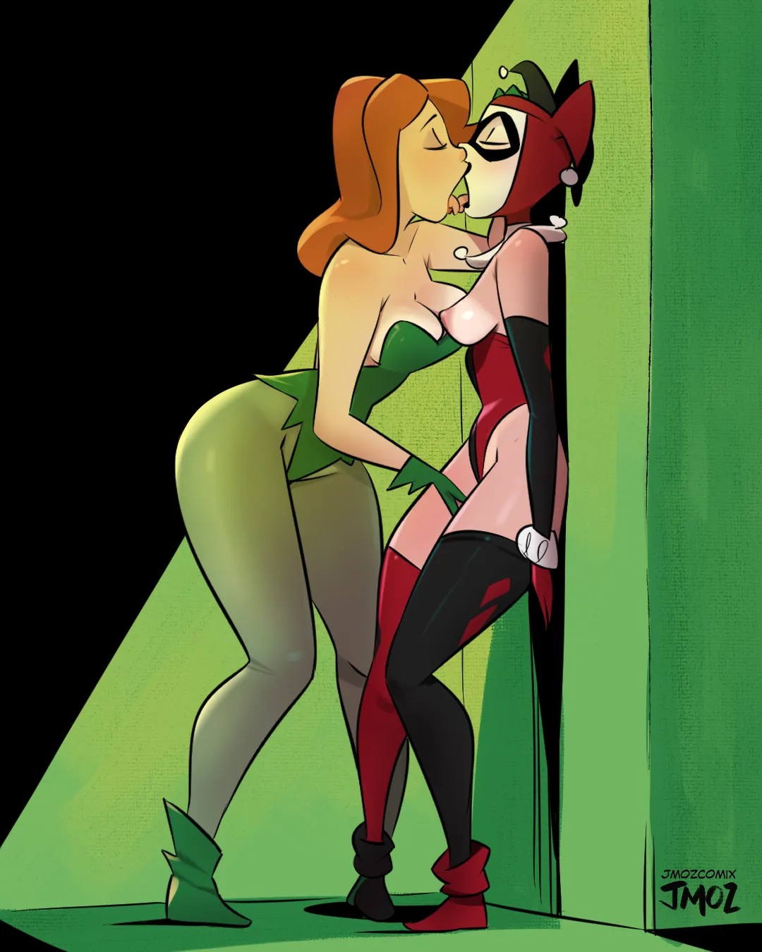 Poison Ivy & Harley Quinn Porn Comic english 08