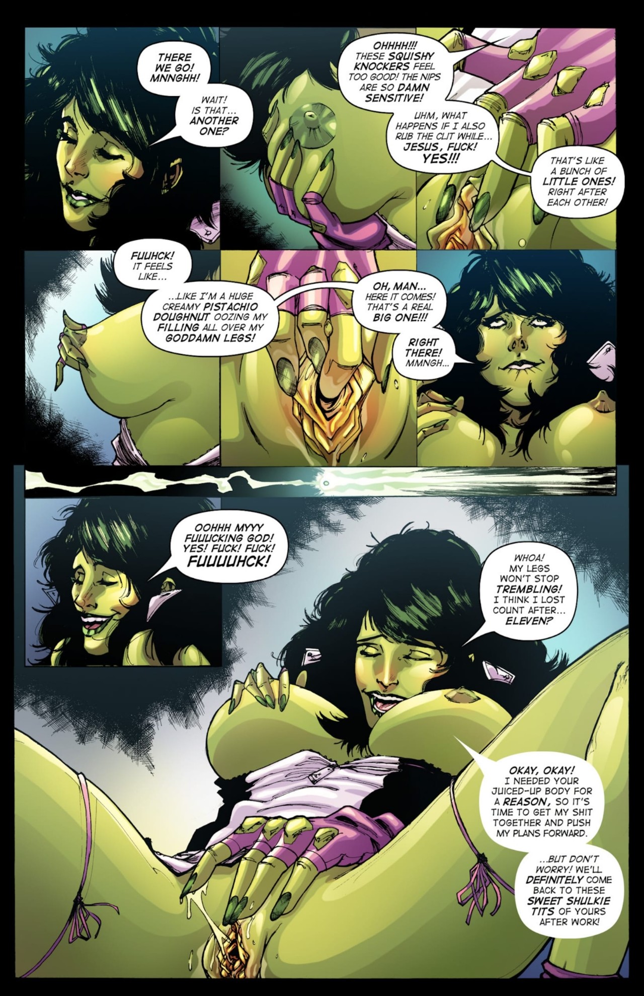 She-Hulk: Acts Of Lust Porn Comic english 07