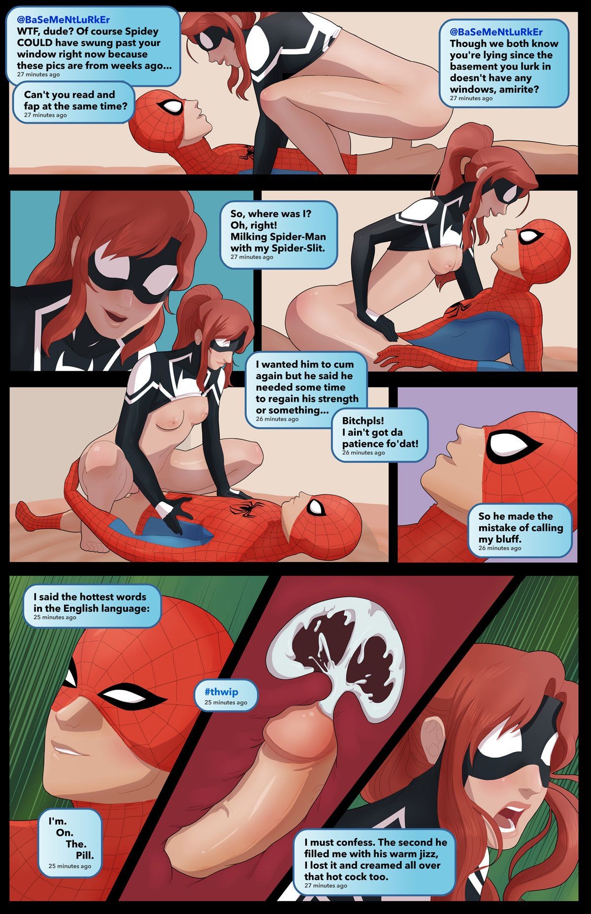 SpiderFappening By Tracy Scops Porn Comic english 07