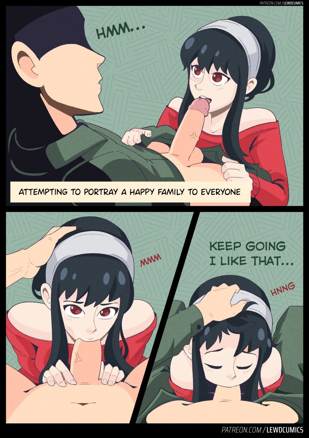 Spy x Family By LewdCumics Porn Comic english 03