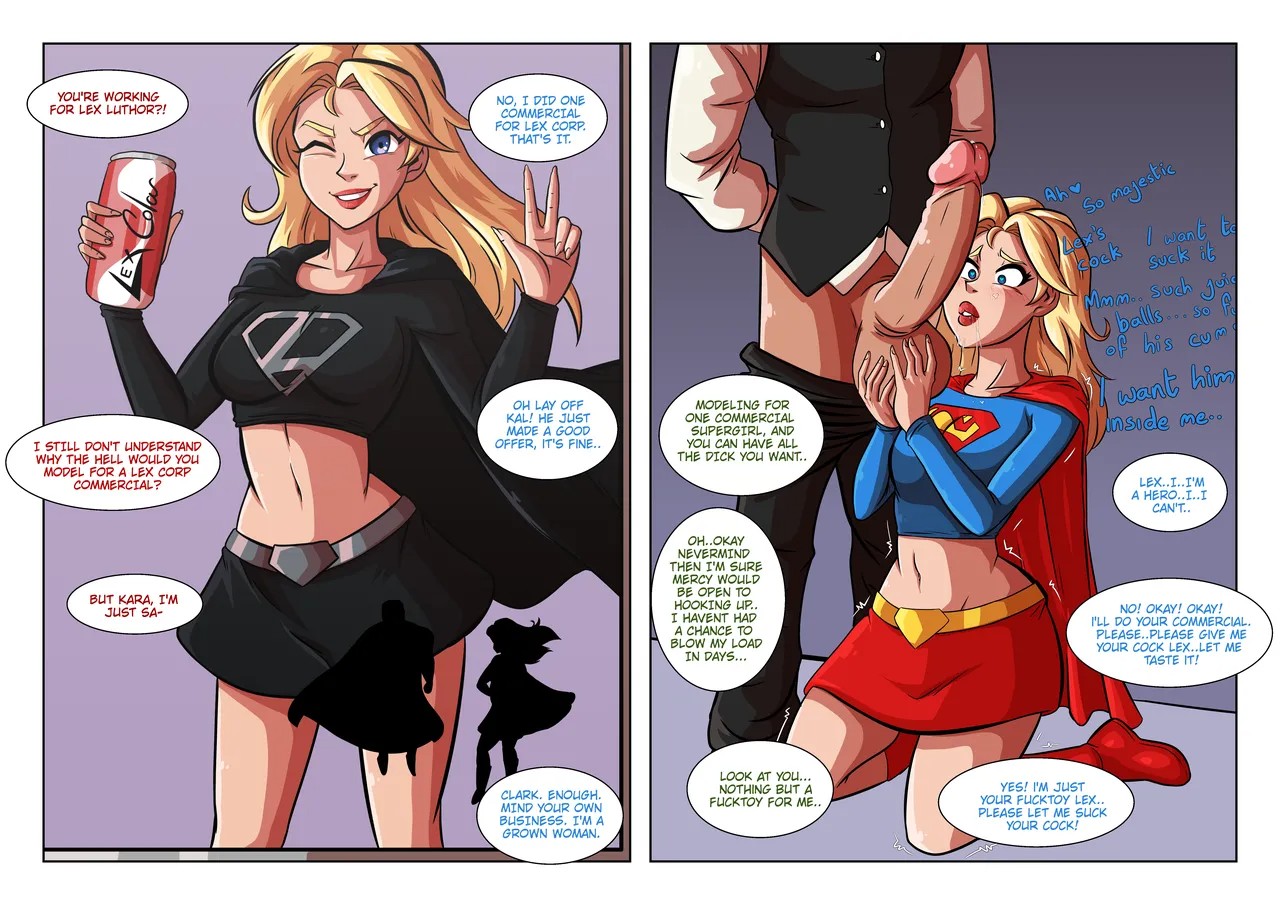 Supergirl Gets Trained Porn Comic english 05