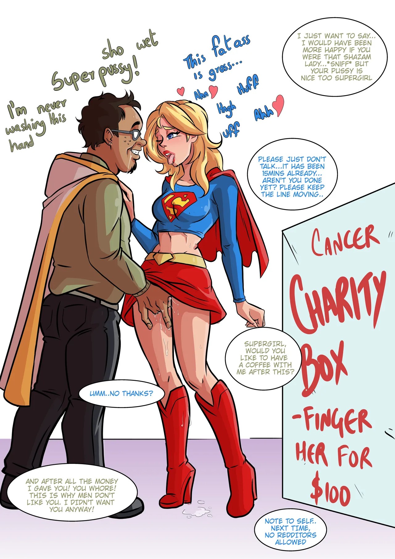 Supergirl Gets Trained Porn Comic english 07