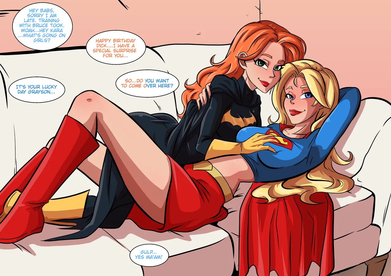 Supergirl Gets Trained Porn Comic english 08