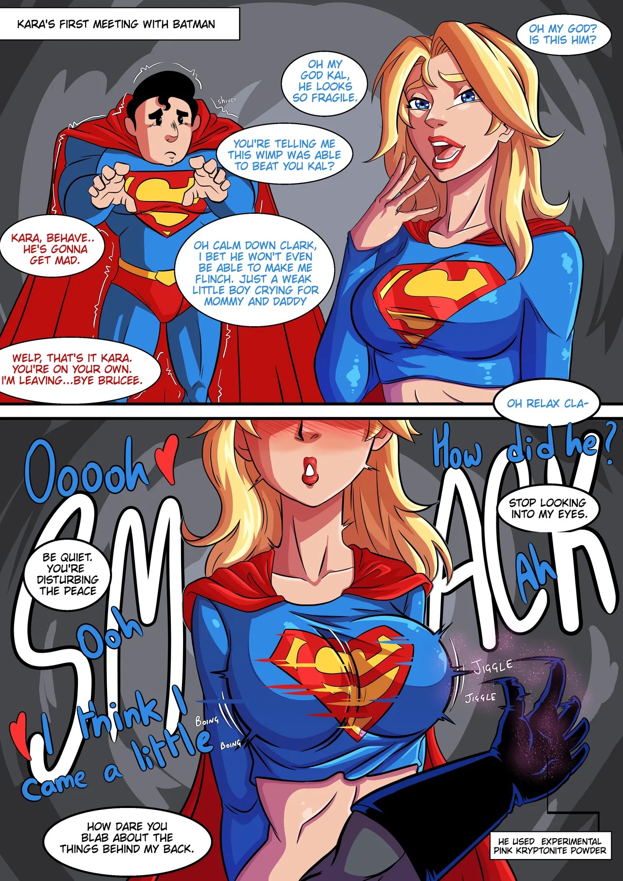 Supergirl Gets Trained Porn Comic english 14