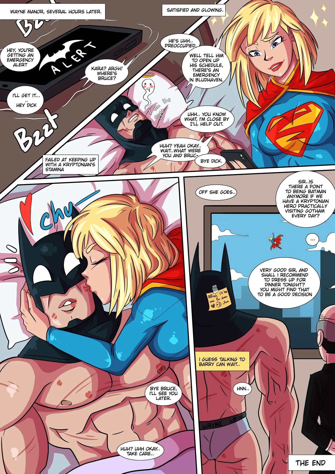 Supergirl Gets Trained Porn Comic english 21