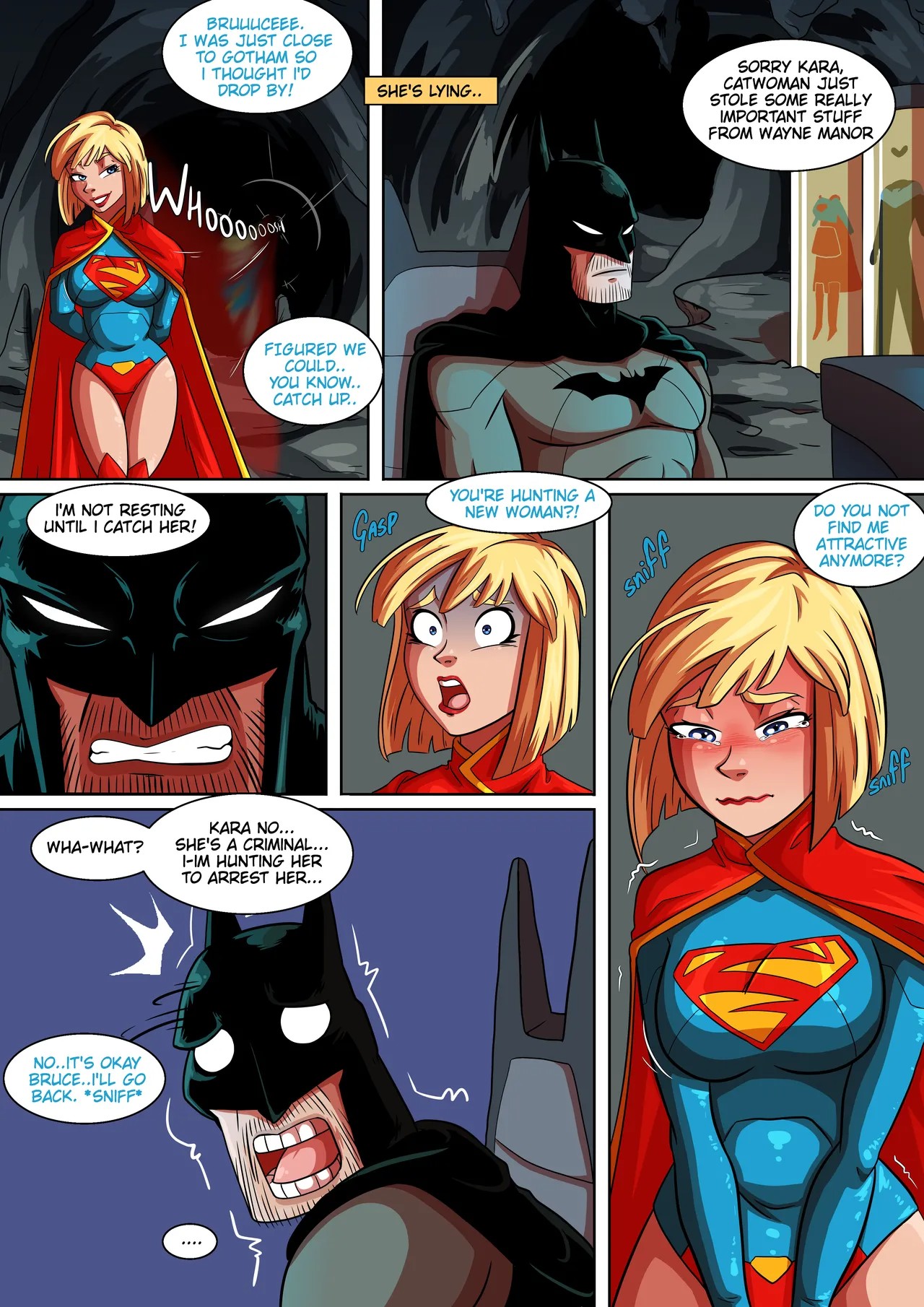 Supergirl Gets Trained Porn Comic english 24