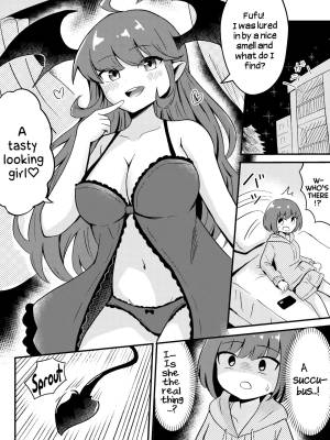 Teaching The Inexperienced Succubus a Lesson with Yuri Sex Porn Comic english 03