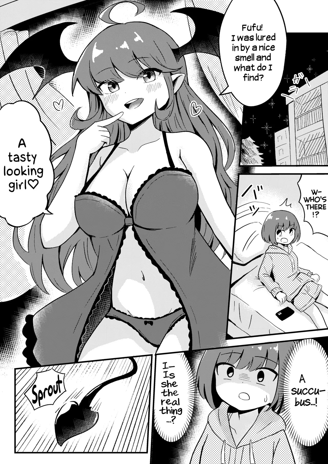 Teaching The Inexperienced Succubus a Lesson with Yuri Sex Porn Comic english 03