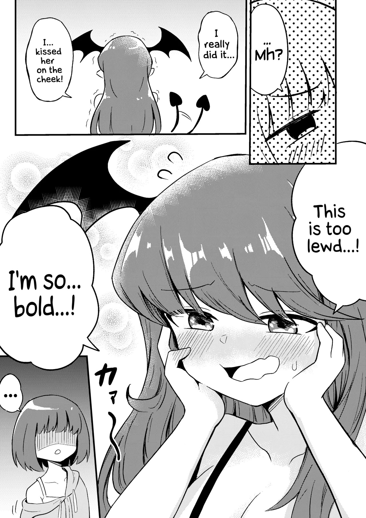 Teaching The Inexperienced Succubus a Lesson with Yuri Sex Porn Comic english 05