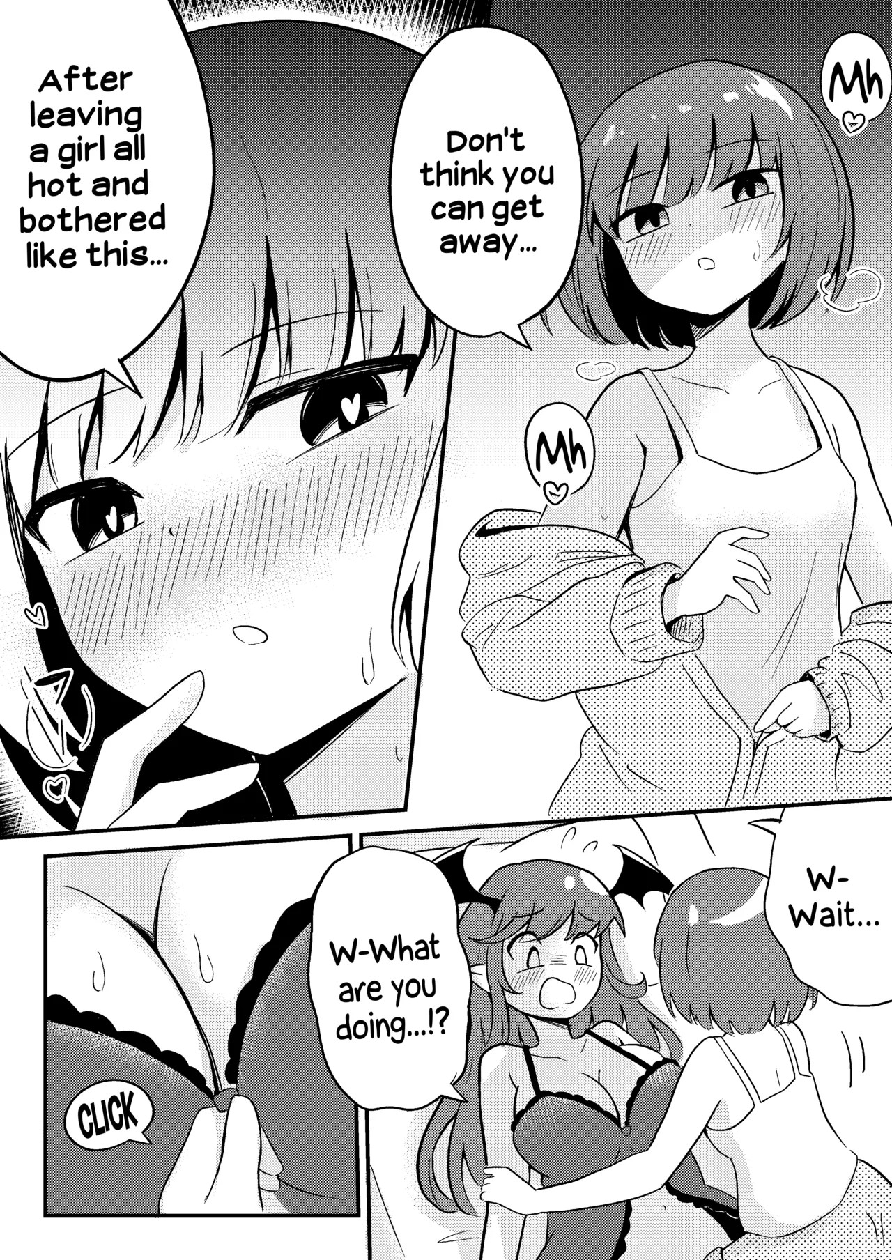 Teaching The Inexperienced Succubus a Lesson with Yuri Sex Porn Comic english 08