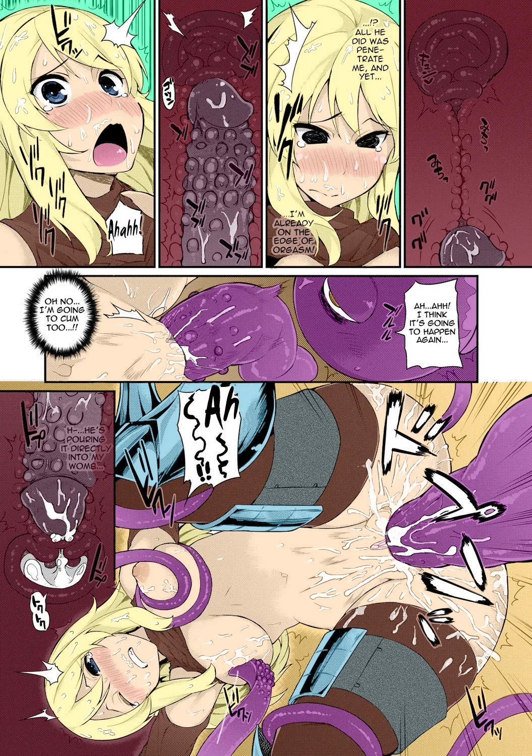 Tentacles Training Porn Comic english 11