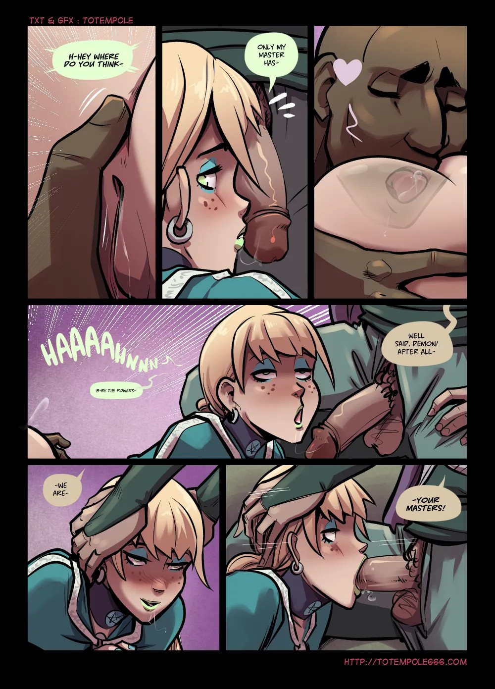 The Cummoner Part 28: Soul-Bound Sorceress Porn Comic english 32