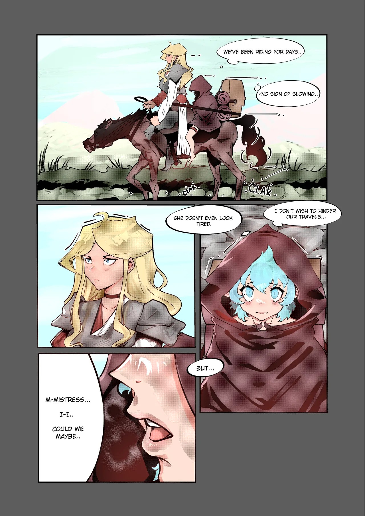 The Futa's Elf Traveling Companion! Porn Comic english 03