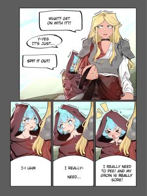 The Futa's Elf Traveling Companion! Porn Comic english 04