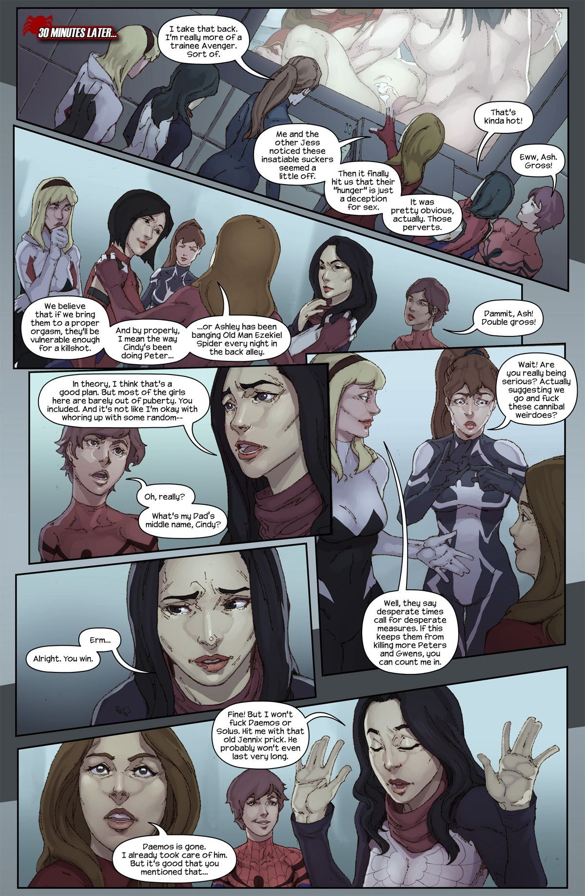 The Hunt For The Inheritors Porn Comic english 04