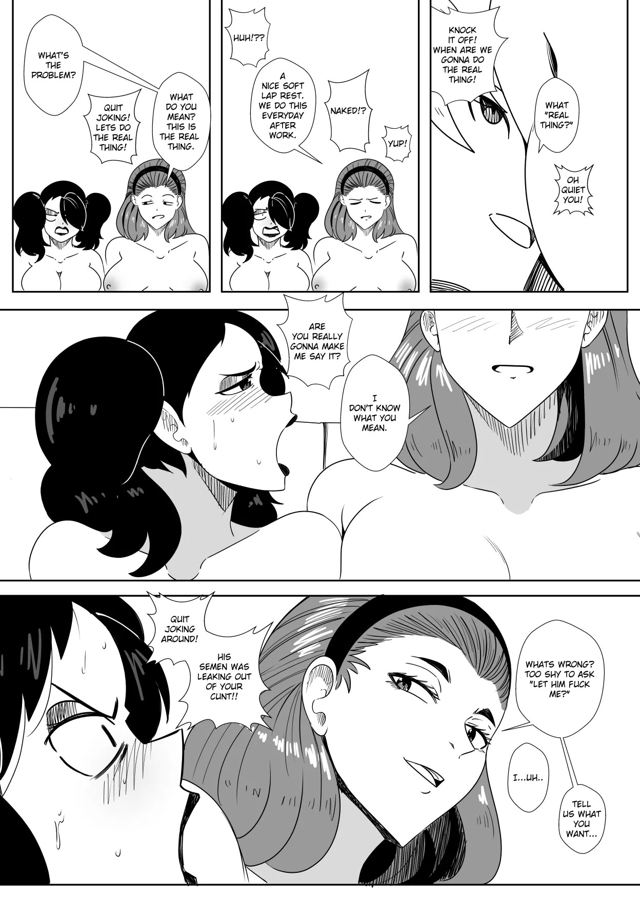 The Laundry Ladies' Special Someone: Deluxe Edition Porn Comic english 61