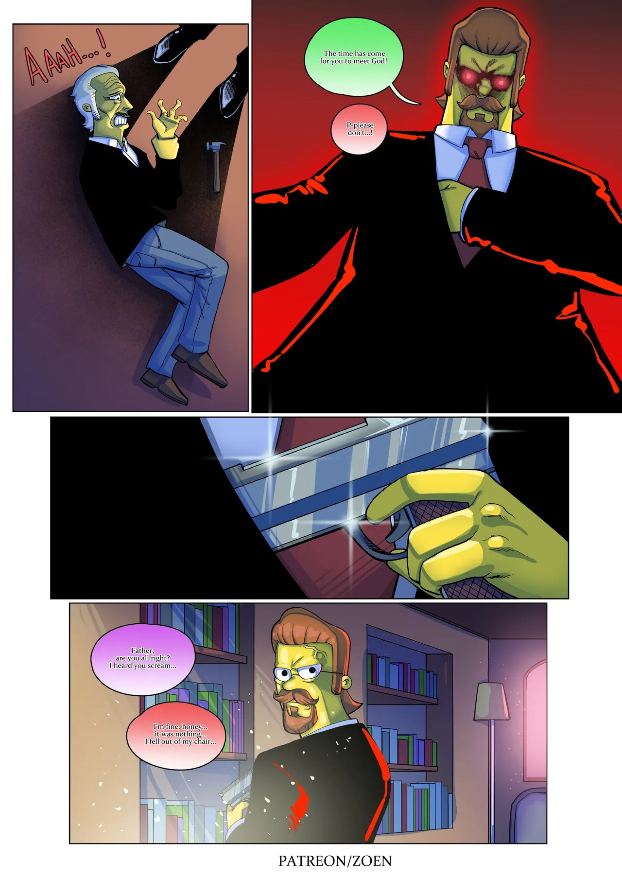 The Simpsons "Bad Boy" Porn Comic english 42