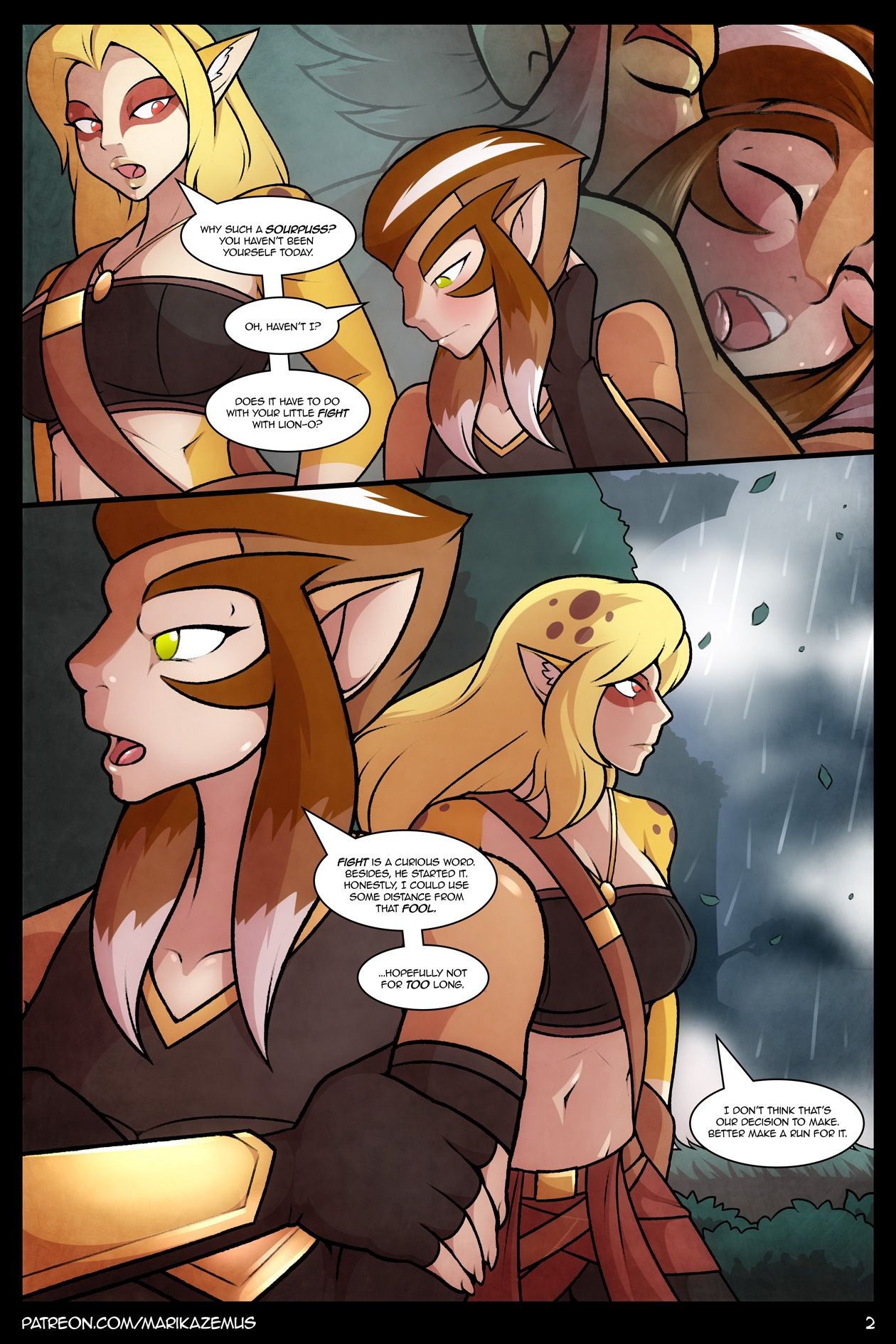 Thundercats: Heavy Rain Porn Comic english 02