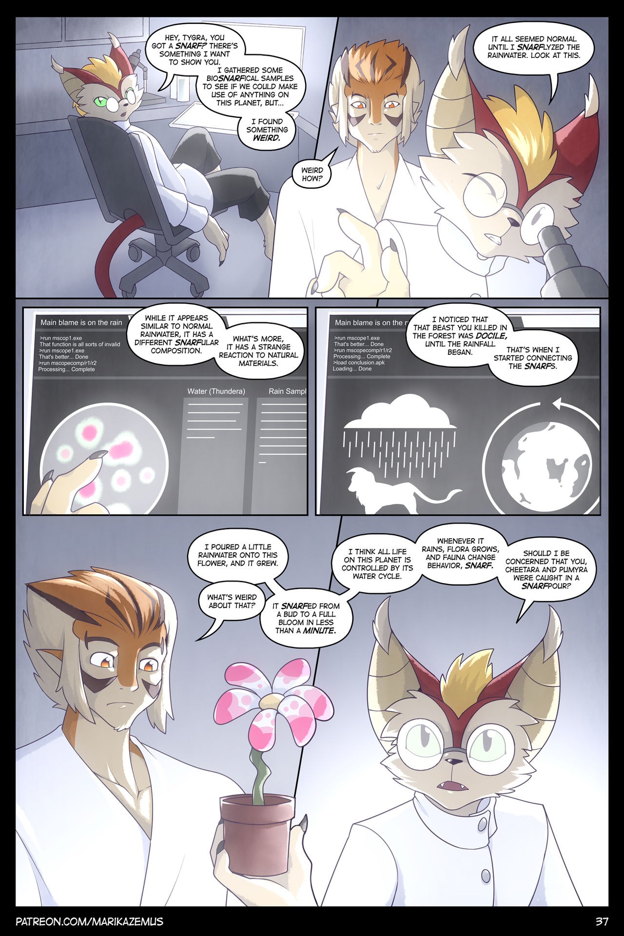 Thundercats: Heavy Rain Porn Comic english 37