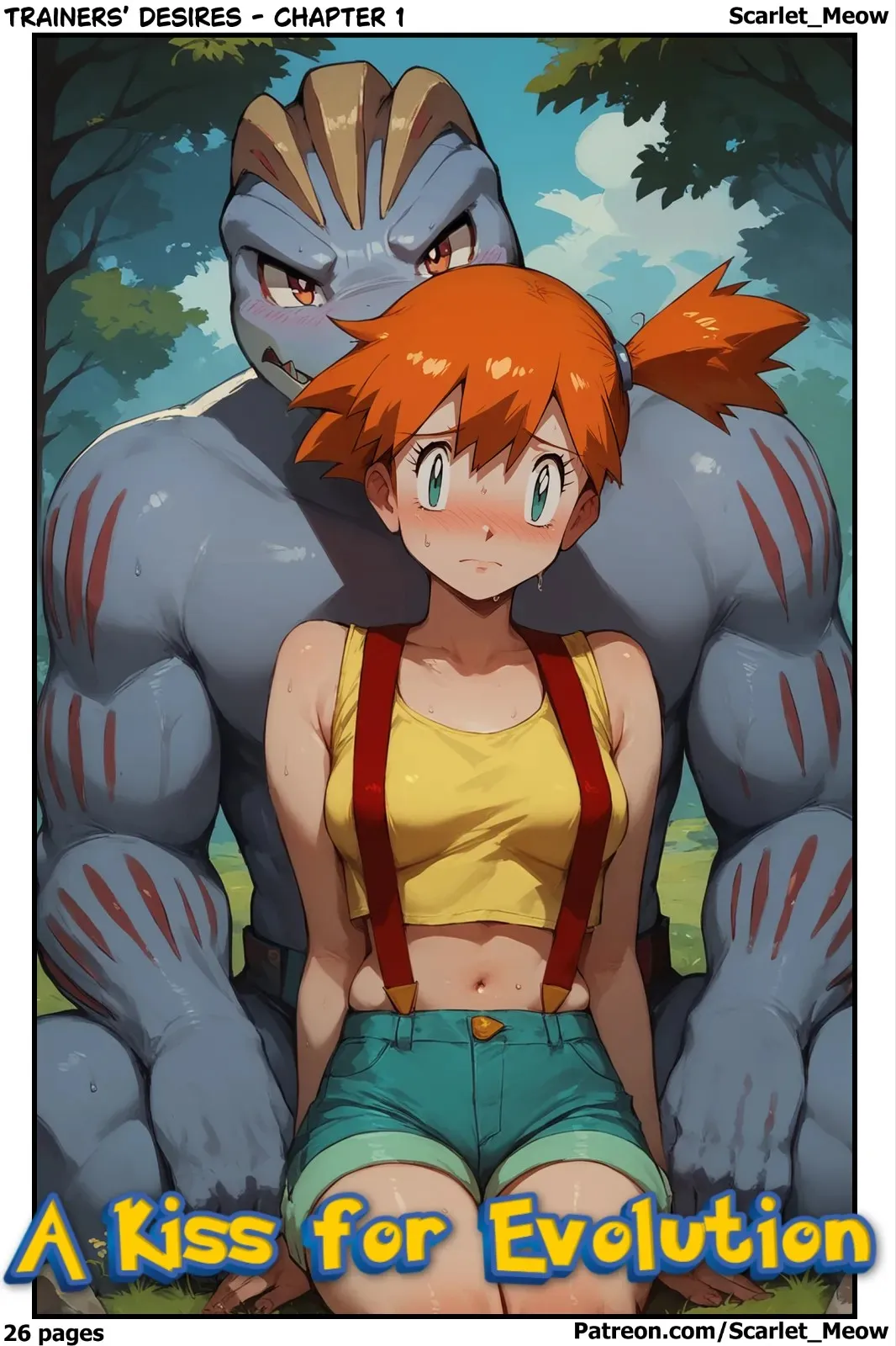 Trainers Desires 1: A Kiss For Evolution (Pokemon) [Scarlet_Meow] -  English - Porn Comic