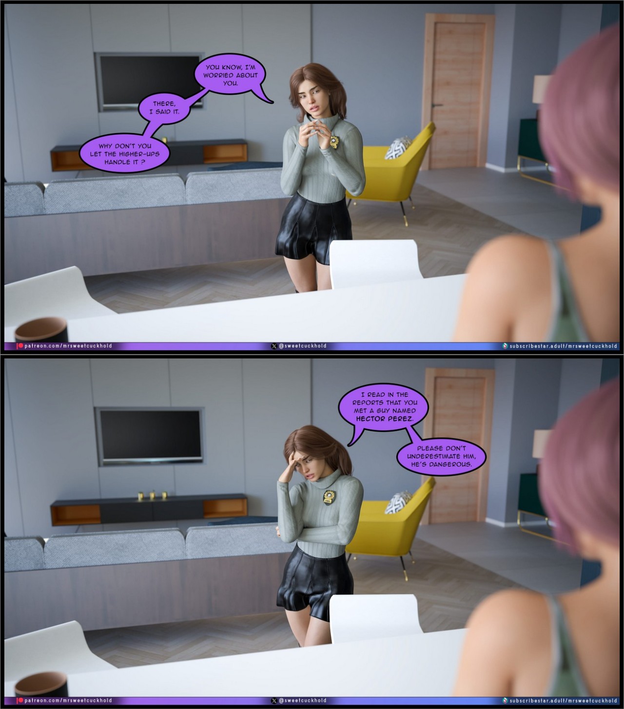 Undercover Betrayal Part 5 Porn Comic english 07