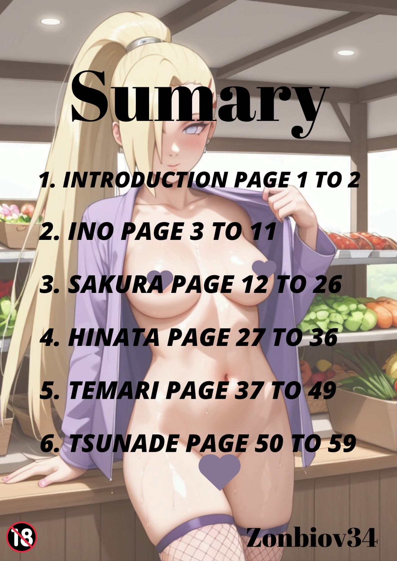 @Zonbiov34 [Naruto Anime] Edition MAGAZINE #1 Porn Comic english 02