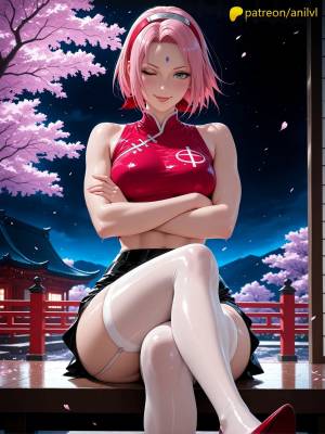 AI Generated: Sakura Haruno Porn Comic english 02