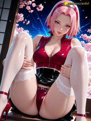 AI Generated: Sakura Haruno Porn Comic english 05