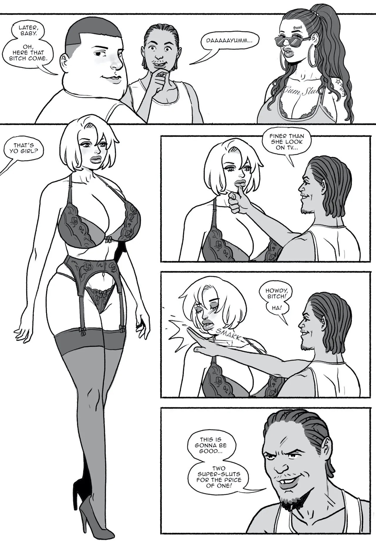 Bang My Bully: Power Girl Gets Bullied Porn Comic english 34