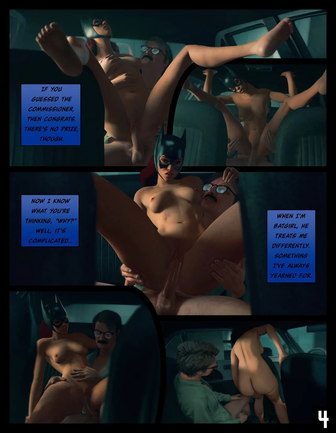 Batgirl: Under The Cowl Porn Comic english 04