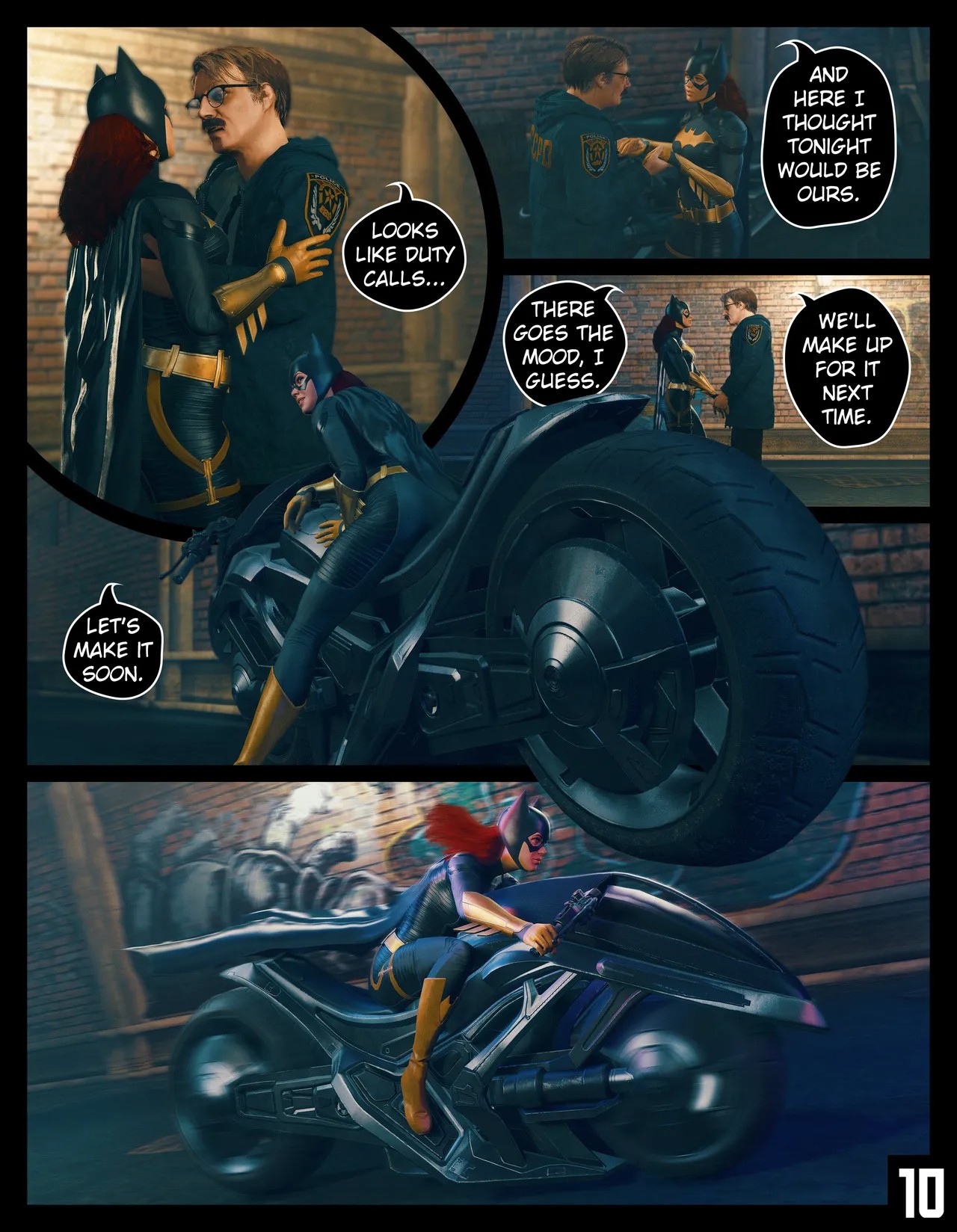 Batgirl: Under The Cowl Porn Comic english 10