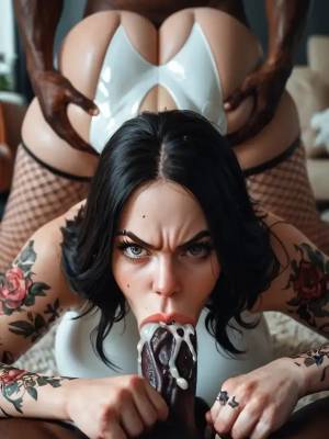 Brunette Goth Porn Comic english 26