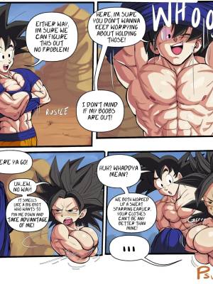 Caulifla's Ki Malfunction Porn Comic english 04