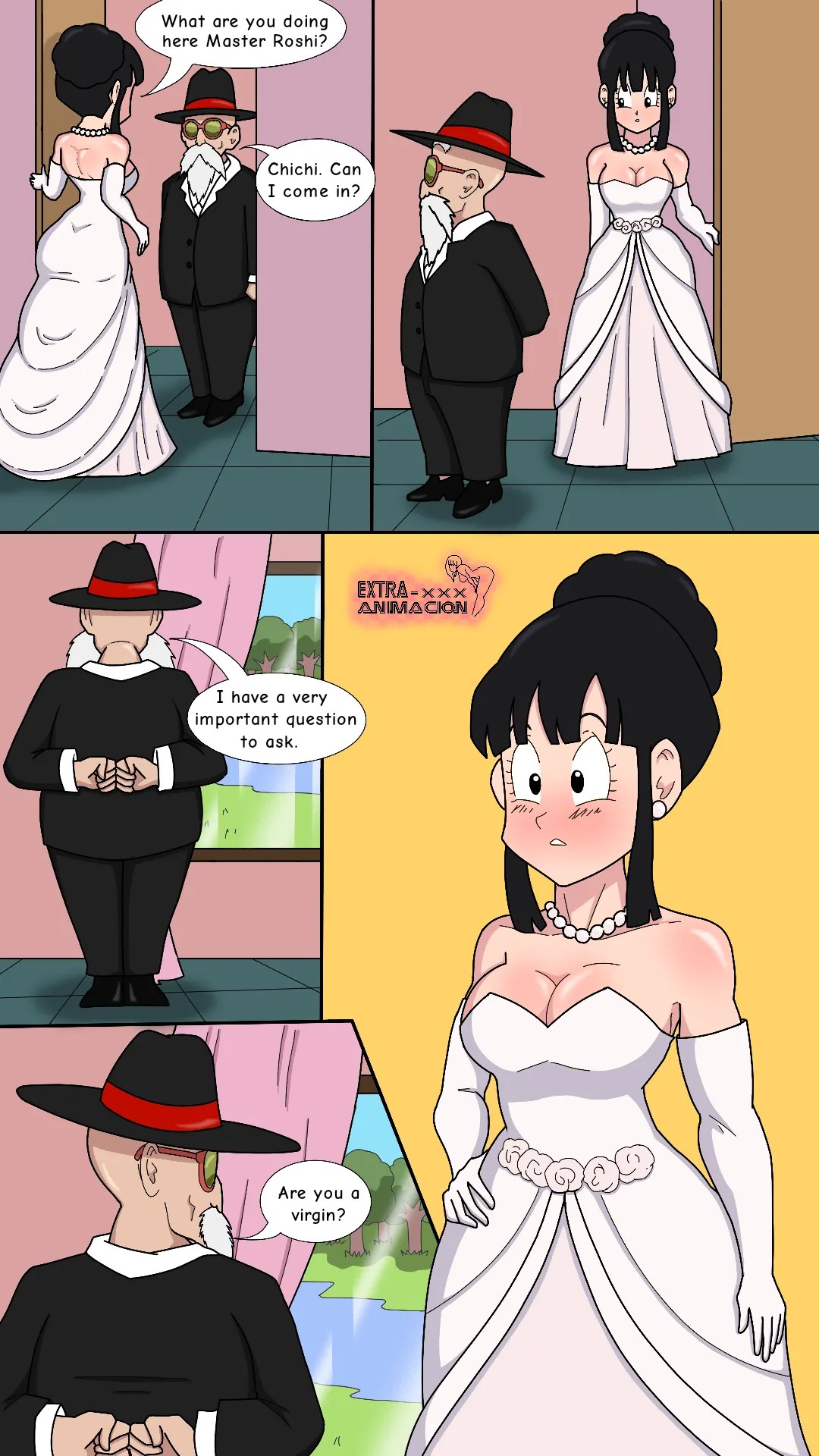 Chichi's Wedding Porn Comic english 02