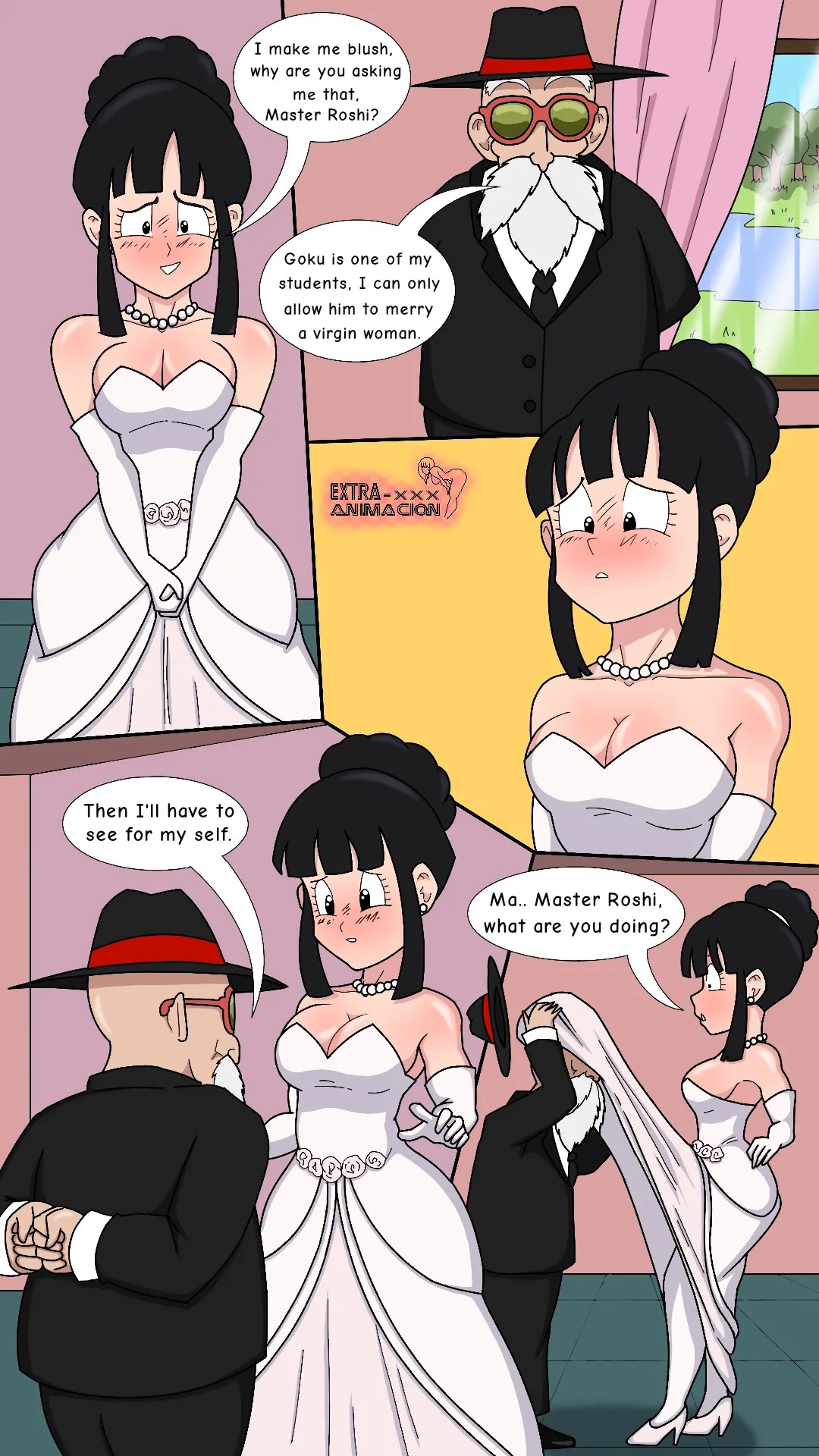 Chichi's Wedding Porn Comic english 03