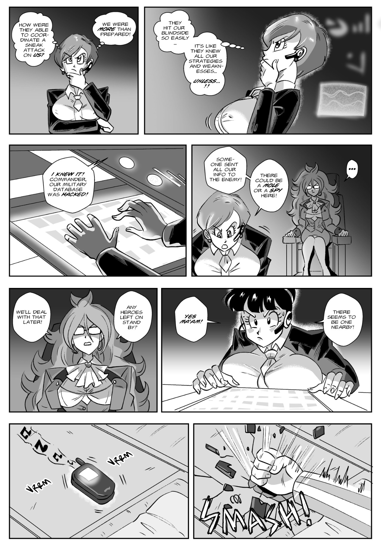 Control Room: Invasion Porn Comic english 04