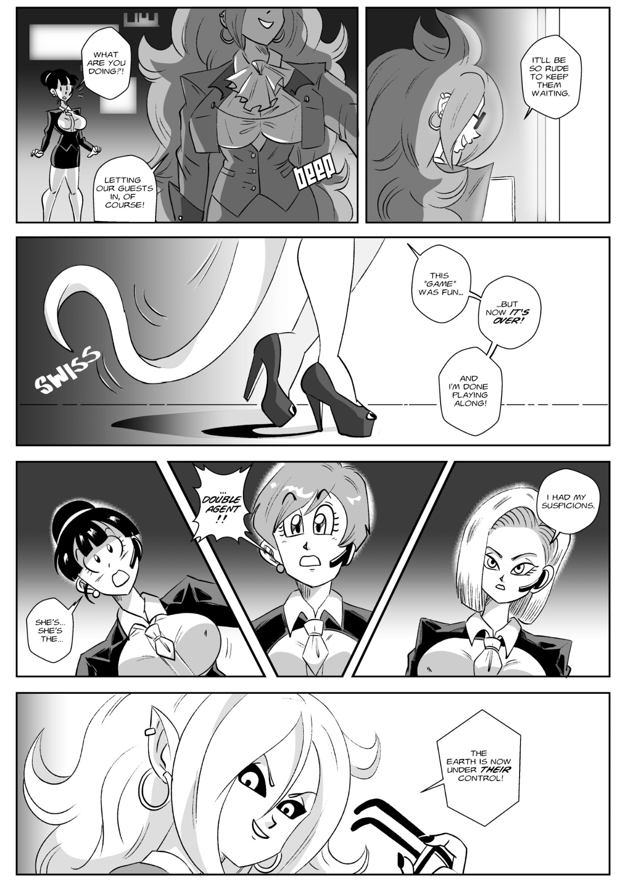 Control Room: Invasion Porn Comic english 07