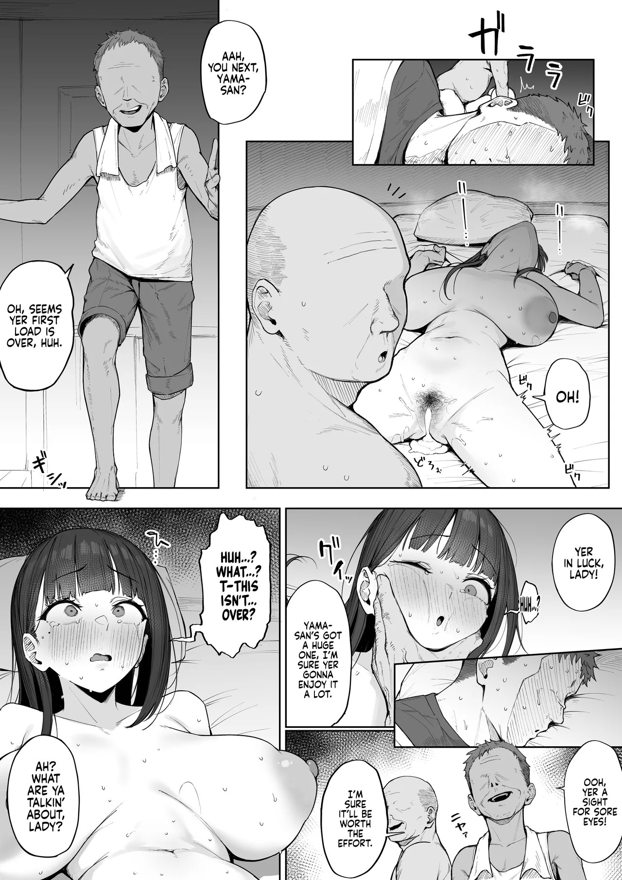 Couple Who Moved To a Village With a Tradition Of Sneaking Into a Woman's Bed Porn Comic english 07