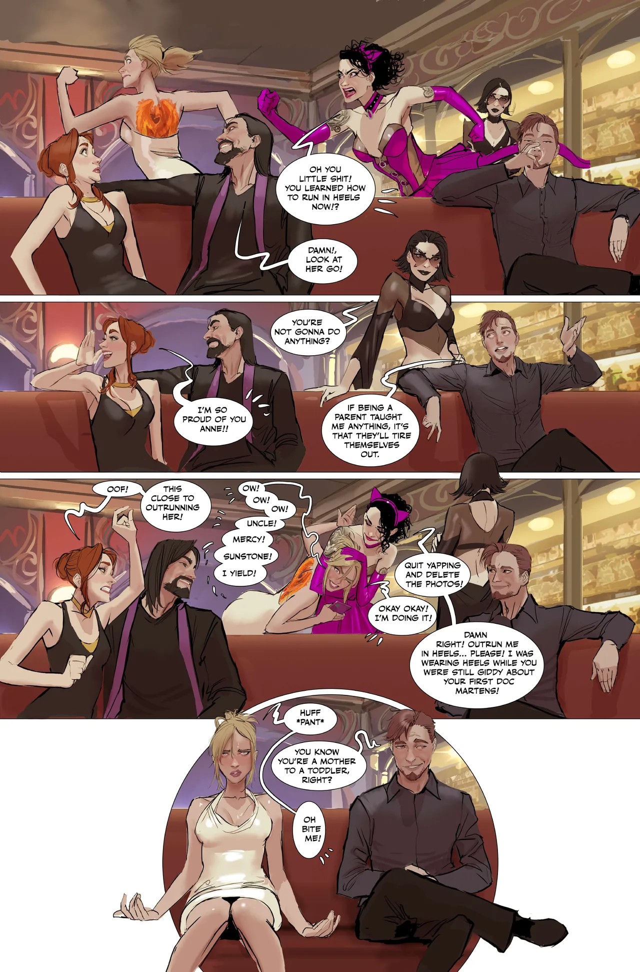 Crimson after Hours Porn Comic english 80