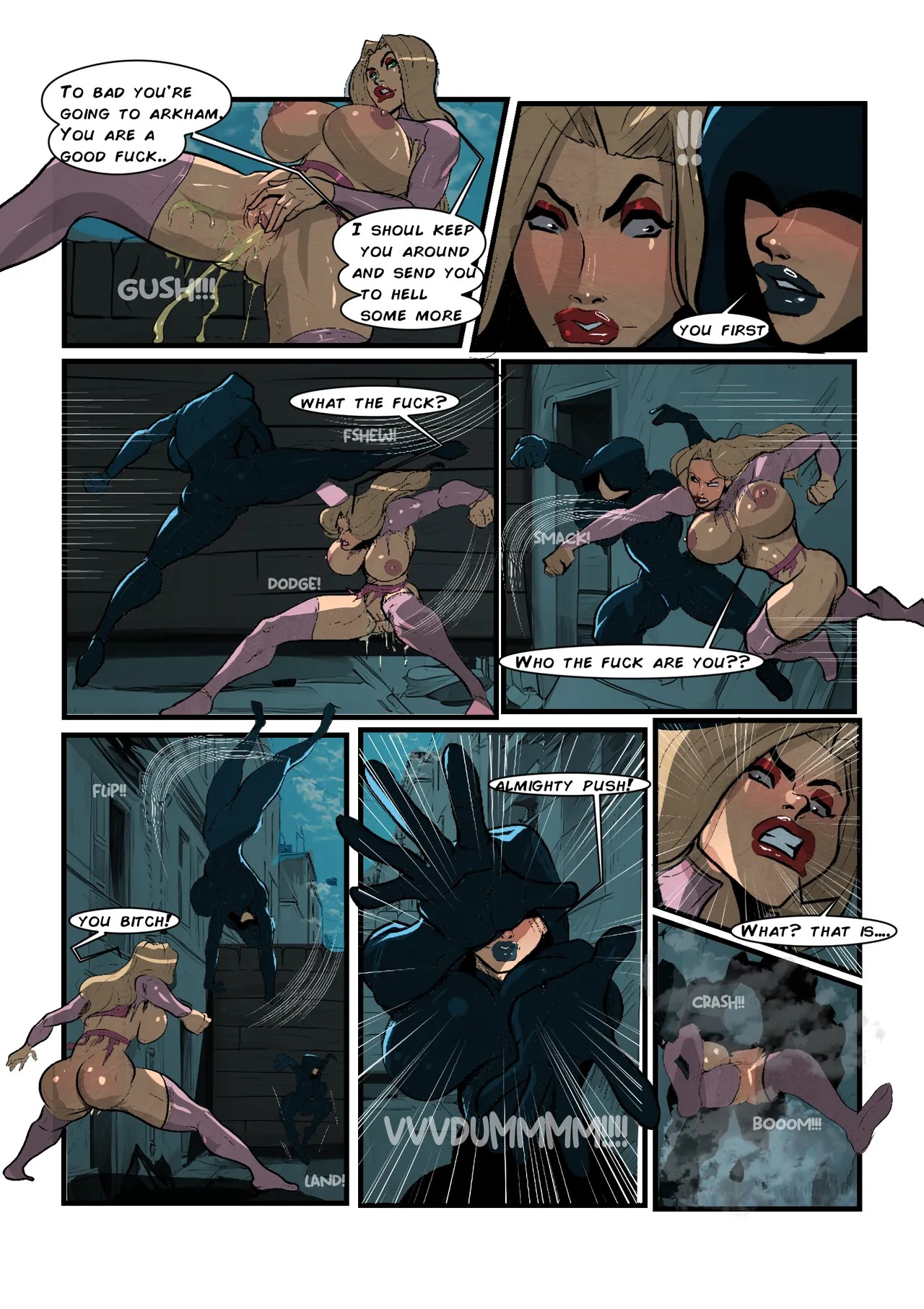 Dominion: Rise Of The Villain Porn Comic english 15