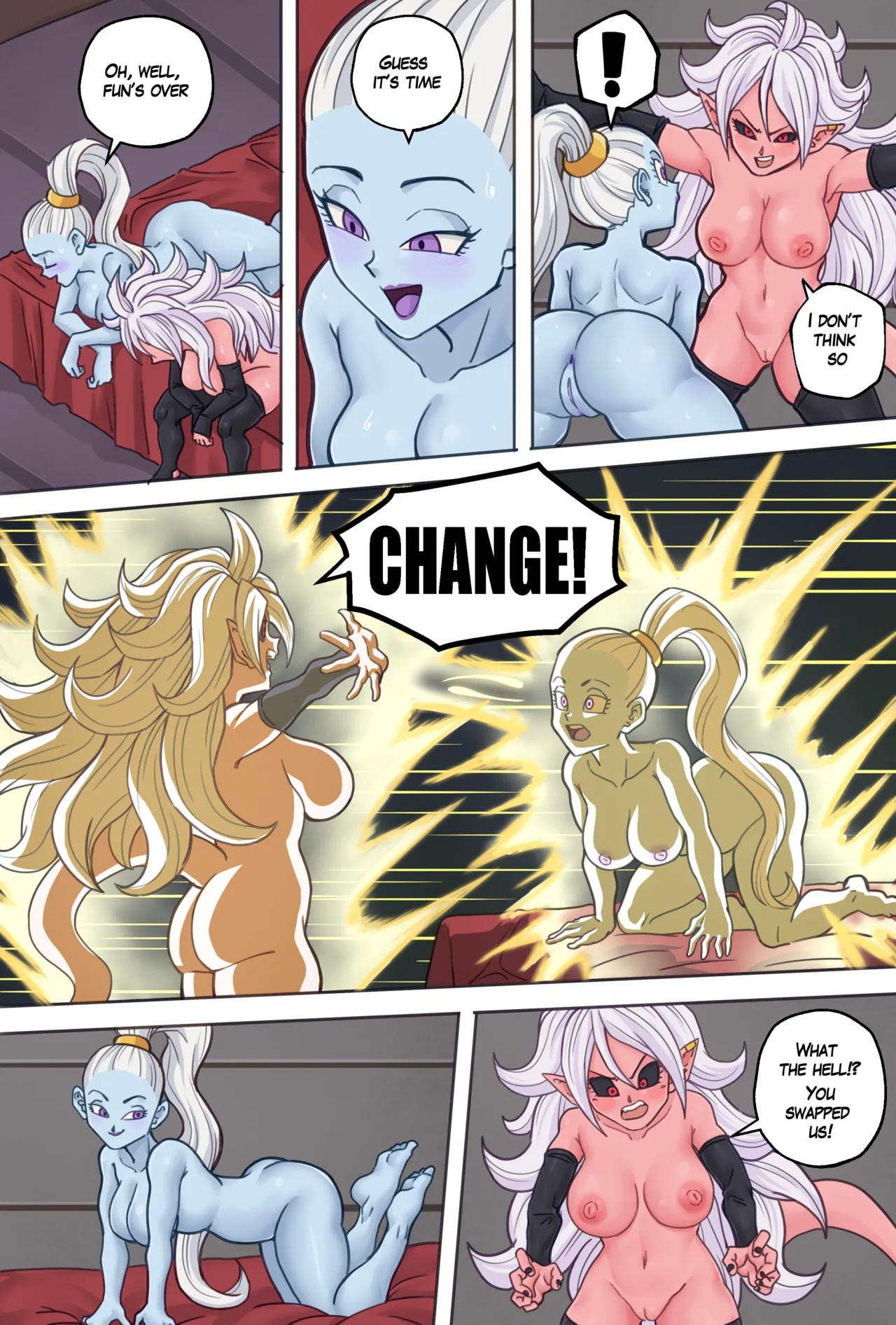 Dragon Ball Body Change: Extra Chapter Porn Comic english 02