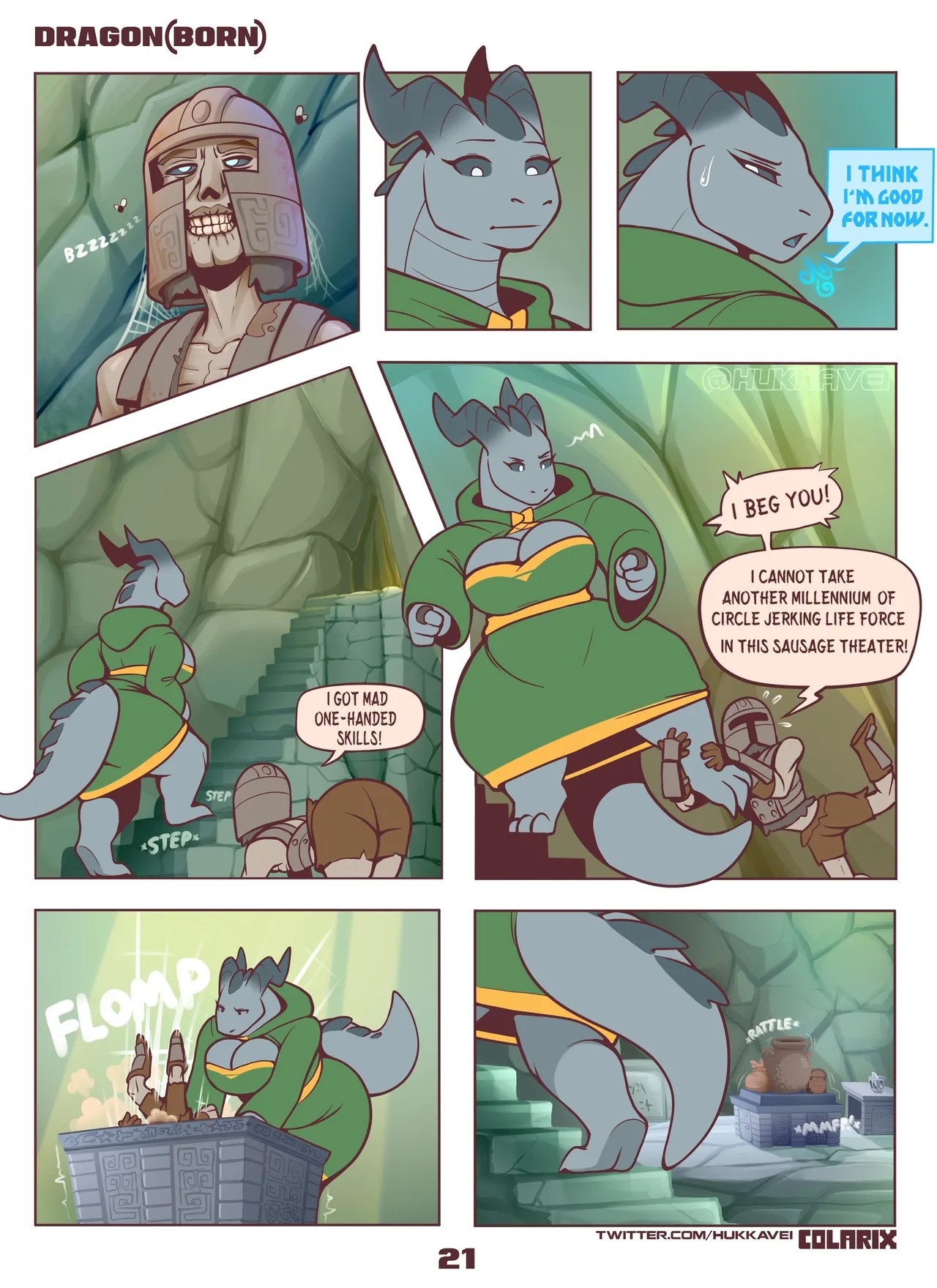 Dragon(born) Porn Comic english 20