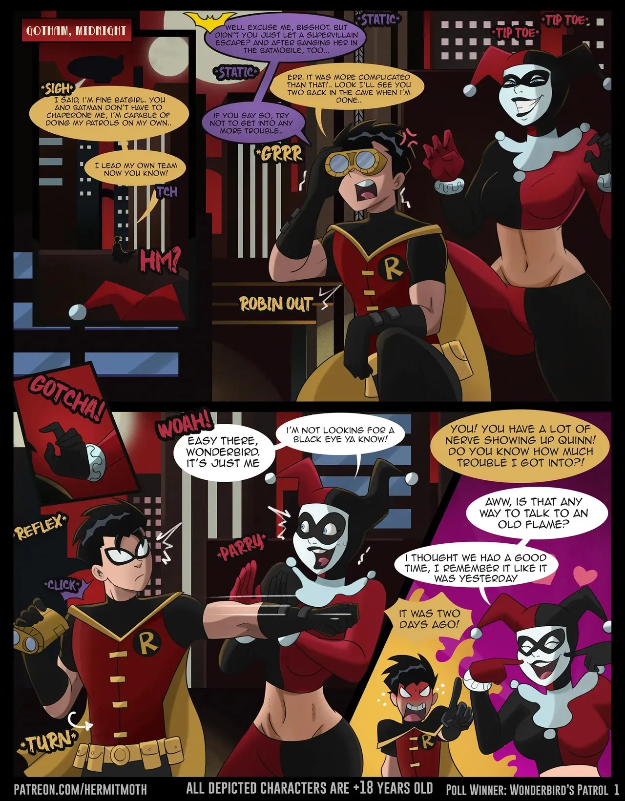 Harley And Robin: Second Shot Of Crazy (Batman) [Hermit Moth] - English -  Porn Comic