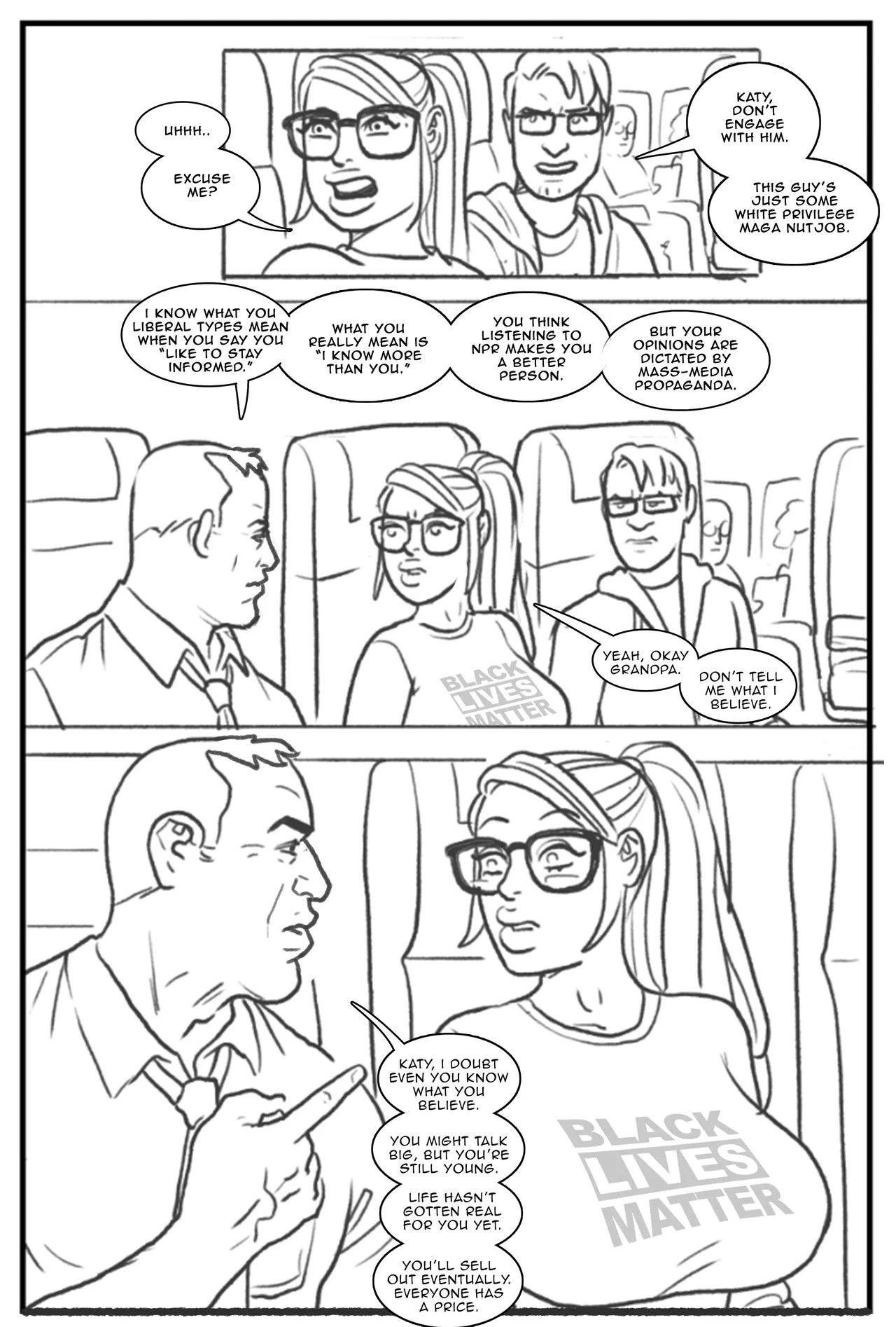 Hipster Chicks Love Big Dicks Porn Comic english 08